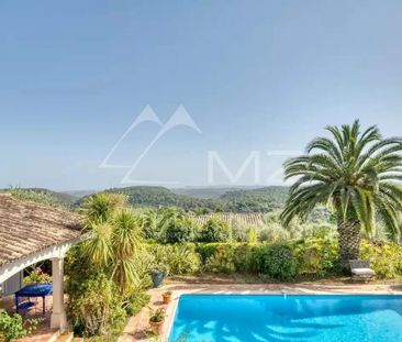 Tourrettes-sur-Loup - Villa provençale avec vue mer - Photo 5