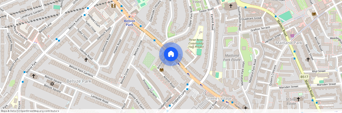 Elaine Court, Haverstock Hill, Belsize Park NW3
