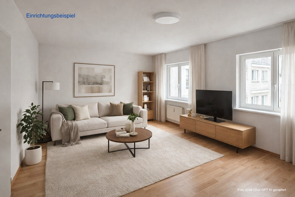 3-Raumwohnung in Taucha zu vermieten - Foto 1