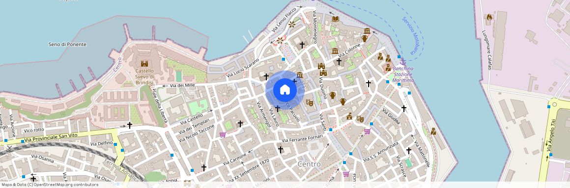 Centro Storico, via Marco Pacuvio, 47, Brindisi