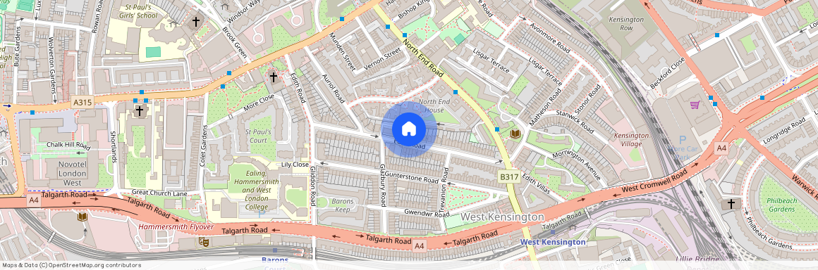 Edith Road, West Kensington, London, W14