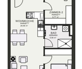 Top Erstbezug - ruhige Innenhoflage - Foto 4