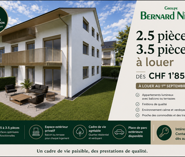 2.5 Zimmer, 64 m², EG - Foto 3