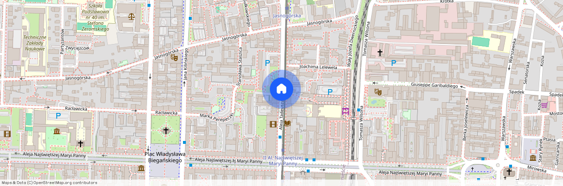 al. Aleja Kościuszki, Śródmieście, Częstochowa, śląskie