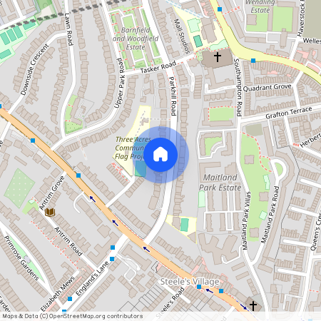 Parkhill Road, Belsize Park, NW3