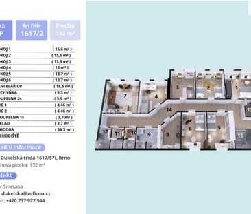 Pronájem bytu 5+kk 132 m² - Fotografie 5