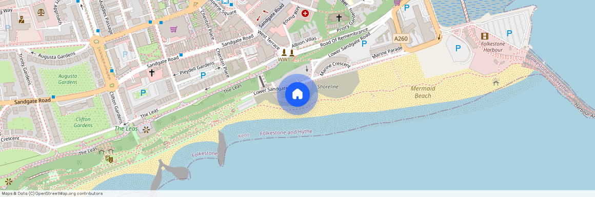 Shoreline, Folkestone, Kent