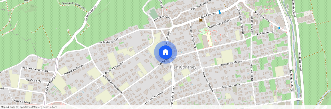 Avenue de la Gare 57, 1964 Conthey