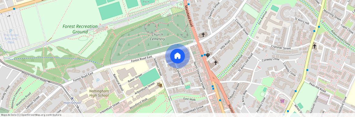 Colville Street, Nottingham NG1