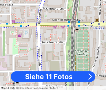 Möbliertes WG-Zi für Berufstätige in München-Sendling ab 15.01.26 - Foto 1