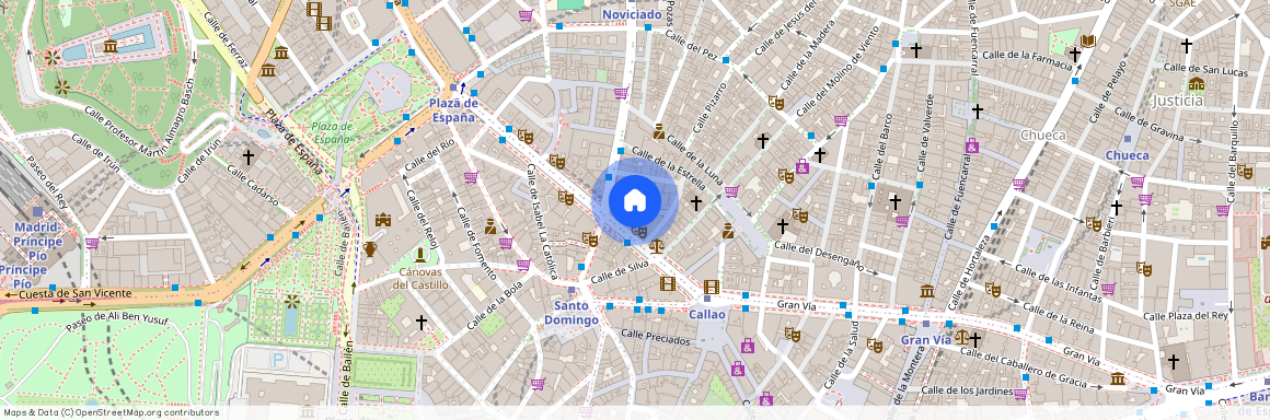 Calle de la Flor Alta, Madrid, Community of Madrid 28004