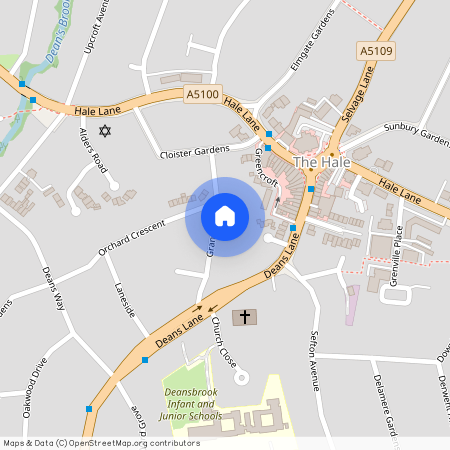 Grange Hill, Edgware, HA8