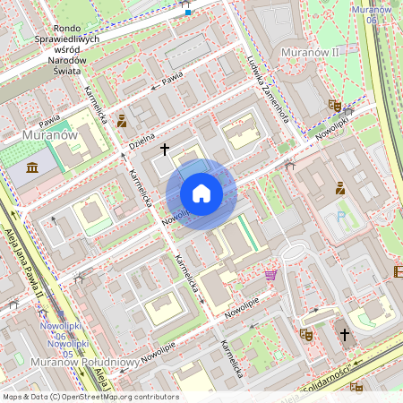 Warszawa, Śródmieście, Śródmieście, Muranów, Nowolipki