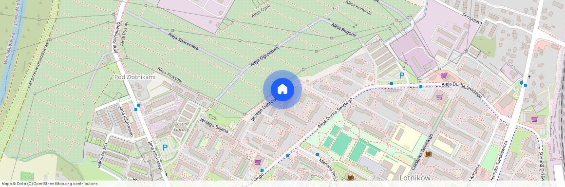 ul. Jerzego Dąbrowskiego, Mielec, mielecki, podkarpackie