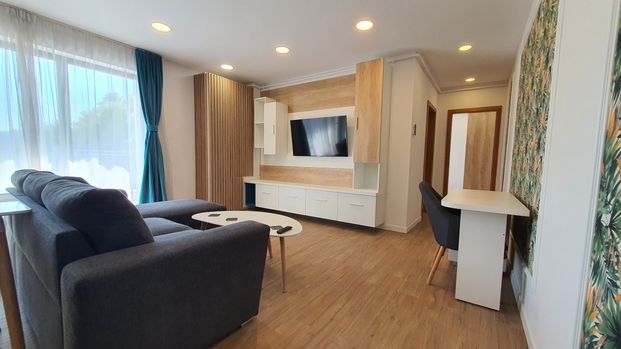 PLOPILOR PREMIUM RESIDENCE: penthouse for rent in Cluj-Napoca, near the University of Agricultural Sciences and Veterinary Medicine and near the University of Medicine and Pharmacy, with living-room, bedroom and a huge terrace - Fotografie 1