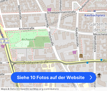 Gut aufgeteilte und helle 3-Zimmerwohnung - Pilotystraße - 4. OG - ... - Foto 1
