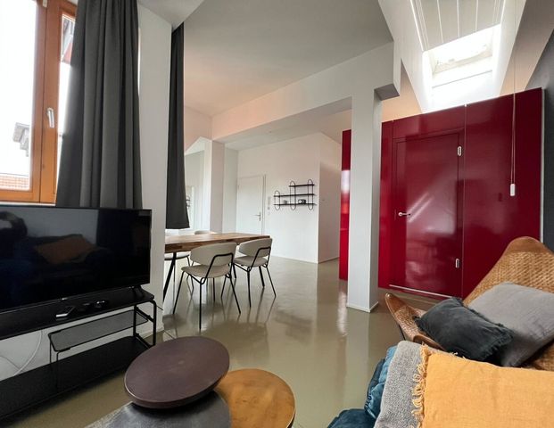 F-Hain: voll möbliertes LUXUS Apartment - 46 m² befristet für max. 12 Monate per SOFORT zu VERMIETEN - Foto 1