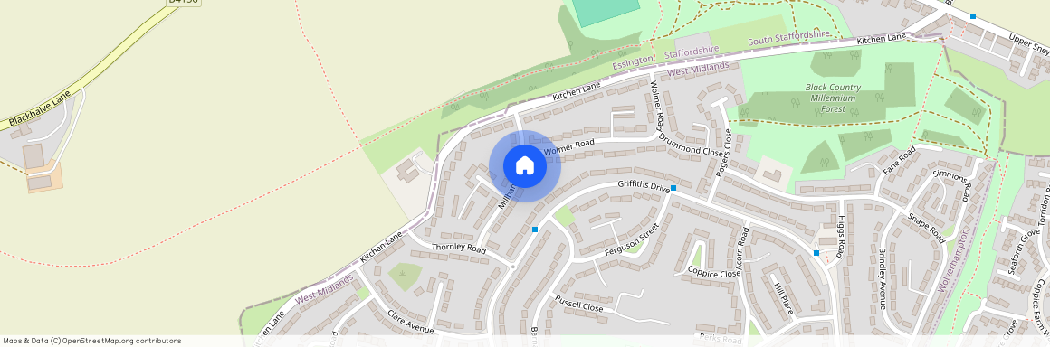 Millbank Street, Wolverhampton, West Midlands, WV11