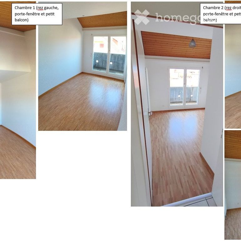 Appartement 4.5 pces en duplex sous-toit au centre-ville - Photo 1
