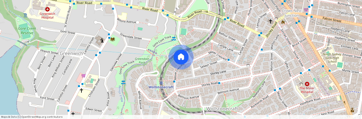 Wollstonecraft, Sydney - North Sydney and Hornsby