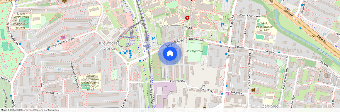 ul. gen. Augusta Fieldorfa-Nila, Krowodrza Górka, Prądnik Biały, Kraków, małopolskie