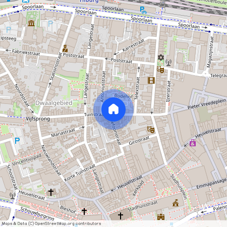 Binnenstad Oost, 5038 DD, Tuinstraat, Tilburg