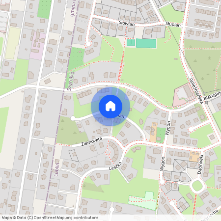 ul. Pszowian, Szerokie, Lublin, lubelskie