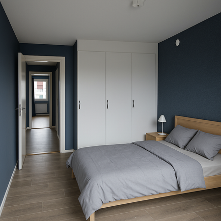 Varmt välkommen till denna moderna tvåa om 59 m², belägen i ett lugnt och trevligt bostadsområde i Svenljunga. Lägenheten genomgick en större renovering 2021 och erbjuder idag en fräsch, stilren miljö med gott om ljusinsläpp och en smart planlösning. - Foto 2