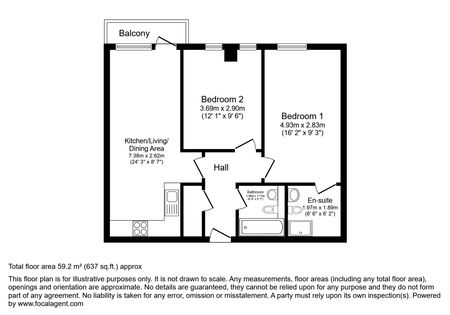 2 bed Flat in Lovell House 4 Skinner Lane, Leeds, LS7 1AR - Photo 3