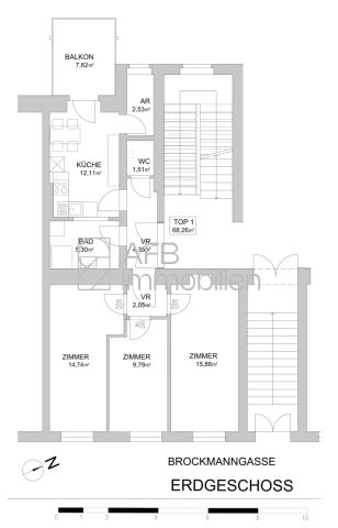 Nigel-Nagel-Neu sanierte 3,5-Zimmer-Altbauwohnung neben der TU - Foto 4