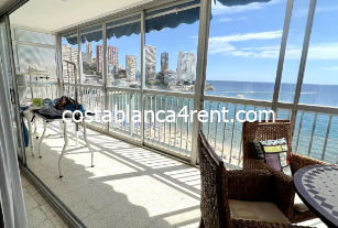 Benidorm first Line apartement Winter let