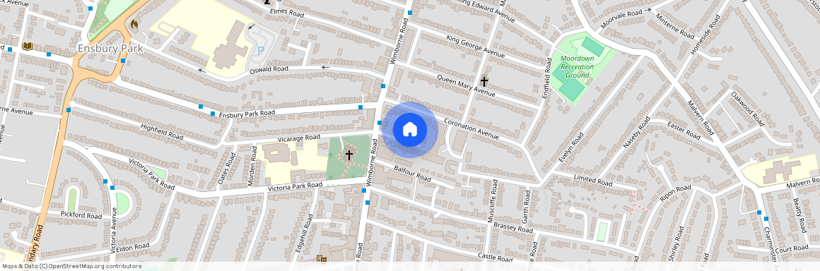 Moorfield Grove, Moordown