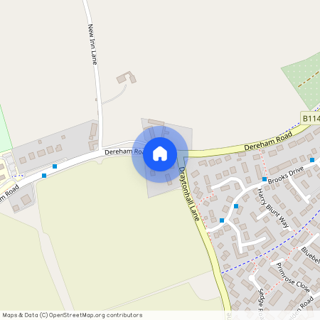 Kestrel Close, Dereham, Scarning