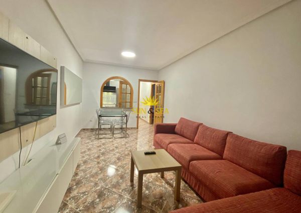 APARTMENT FOR RENT 100 METERS FROM THE BEACH IN TORREVIEJA - ALICANTE PROVINCE