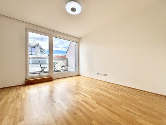 Exklusive City-Maisonette mit Panoramablick, Kamin & Abendsonne über der Stadt - Foto 1