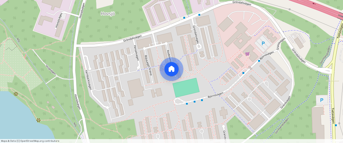 Hovsjö, Södertälje, Stockholm, Rödbloms gränd 56