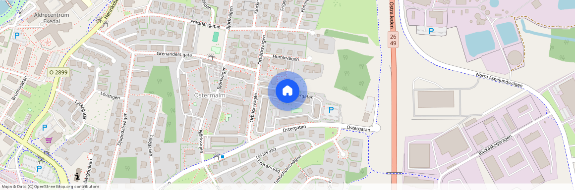 Skövde, Östergatan, 45 B, 54136