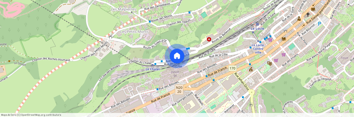 2400, Le Locle, Avenue de l'Hôpital