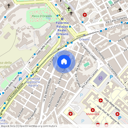 Palermo, Via Argento Giovanni - Università