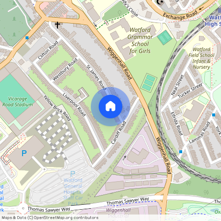 St. James Road, Watford