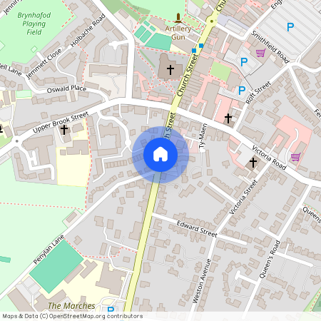 Upper Church Street, Oswestry, Shropshire, SY11