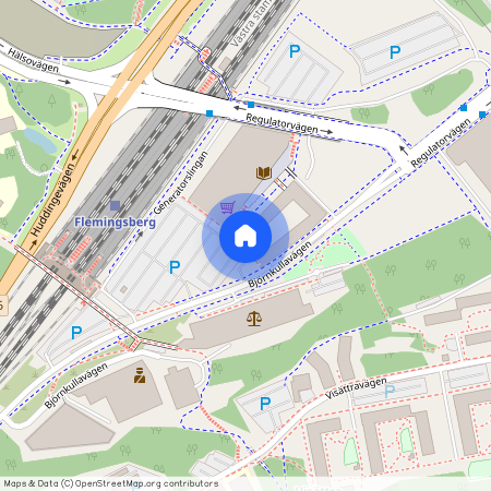 Björnkullavägen, Huddinge