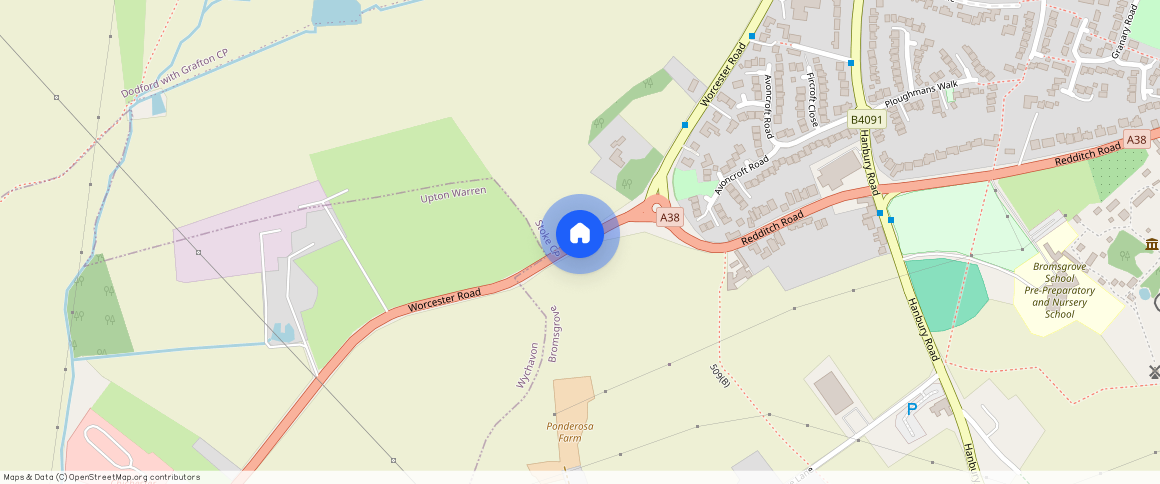 Worcester Road, Bromsgrove, B61