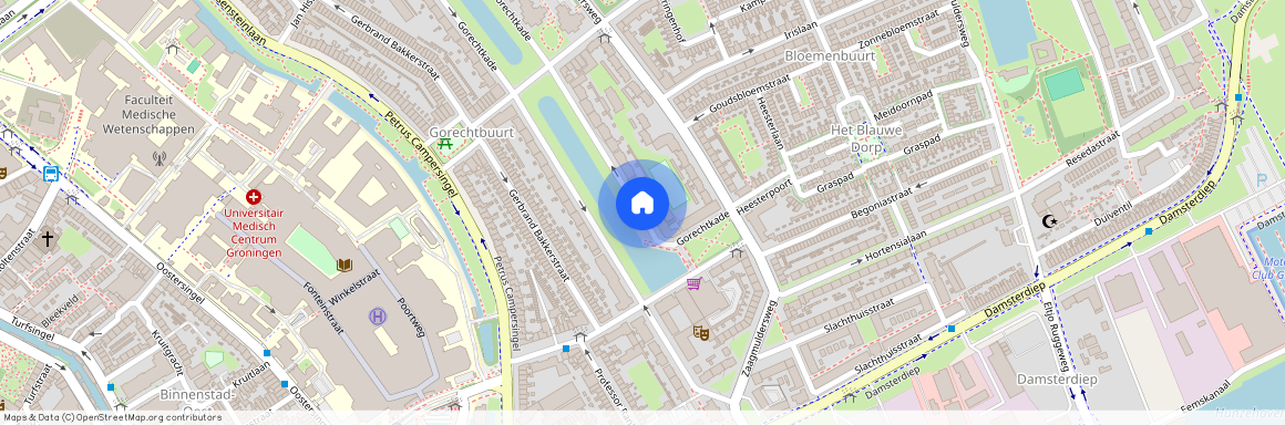 Gorechtbuurt, 9713 BC, Gorechtkade, Groningen