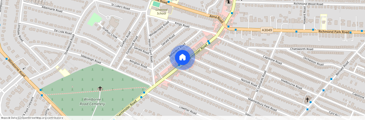 Charminster Road, Bournemouth, BH8