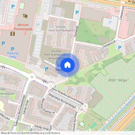 ul. Jana Nowaka-Jeziorańskiego, Gocław, Praga-Południe, Warszawa, mazowieckie