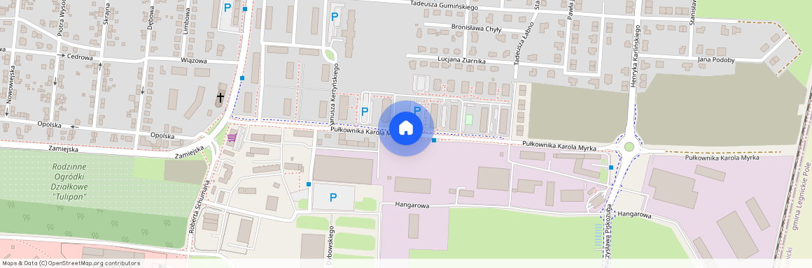 ul. płk. Karola Myrka, Legnica, dolnośląskie