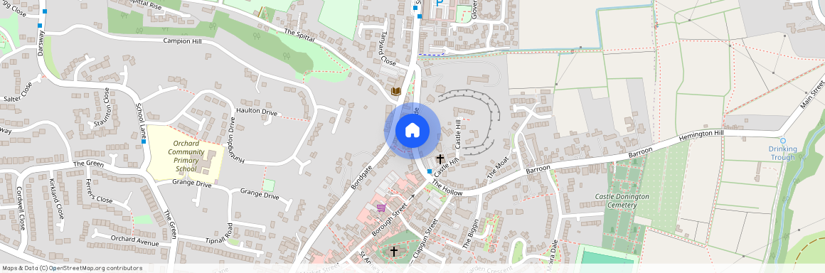 DE74 2NH, Castle Donington