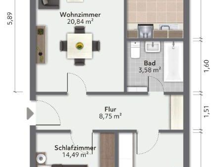 Renovierte Wohnung wartet auf neuen Mieter! - Photo 1