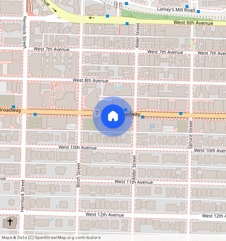 google map, Vancouver, Vancouver, Metro Vancouver, V6H